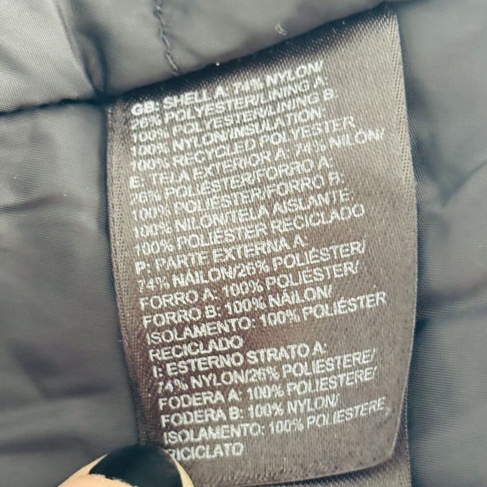 The North Face GORE-TEX PacLite Hooded Rain Jacket Black Gray Men's XL - Picture 13 of 15